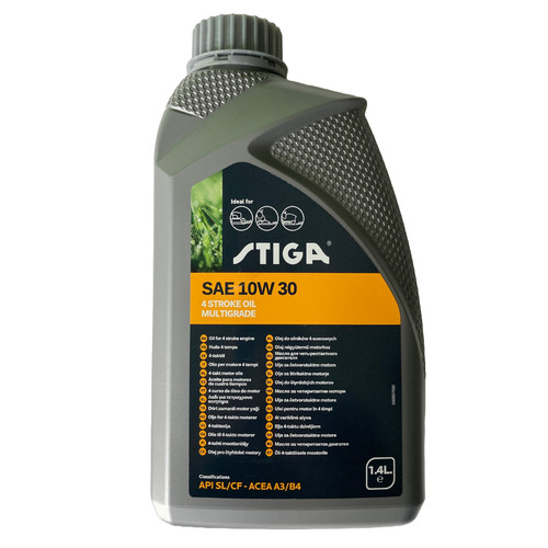 Stiga huile moteur temps sae - stiga,