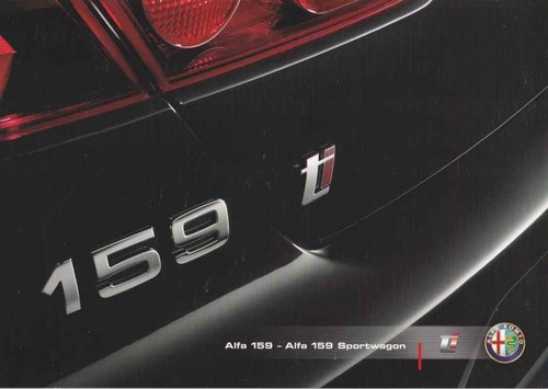 Catalogue brochure alfa romeo - alfa,