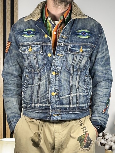 Veste camionneur denim - de, en