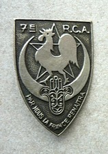 Ancien insigne de béret du