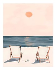 Affiche d'art mural scène de