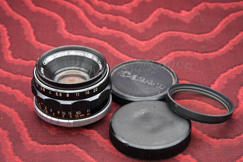 Canon lens 35mm - f2, ltm