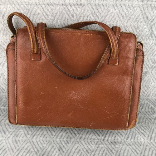 Sac main cuir marron - sac, à