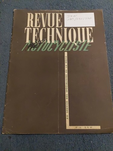 Revue technique moto - revue,
