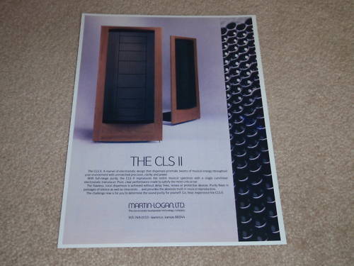 Martin logan cls haut - logan,