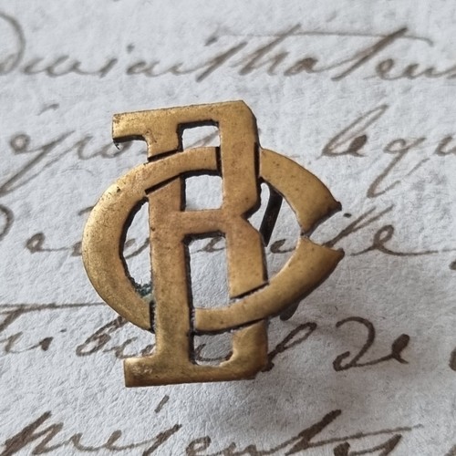 Monogramme lettres laiton - en,