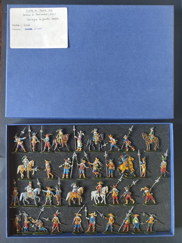 Plats étain zinnfiguren - plats,
