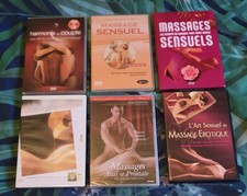 lot de 6 Dvd neufs massage