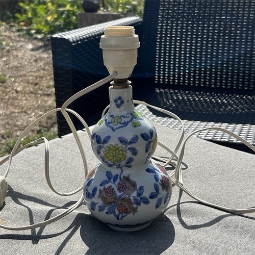 Lampe porcelaine style - lampe, en
