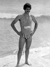 Mark Spitz aux Jeux Olympiques de Munich, Allemagne, années 1970 (59 x 80 cm)