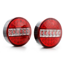 2 X 12V LED Ronde Hamburger