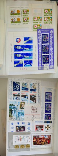 Pologne collection blocs - pologne,