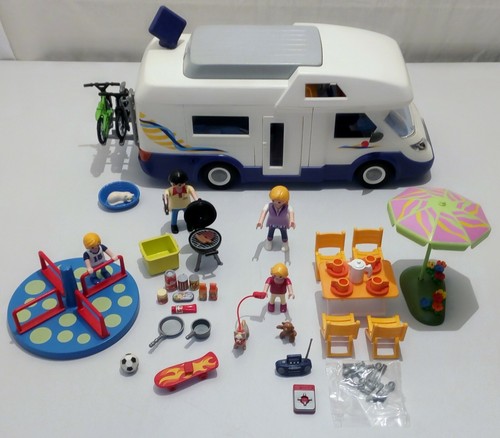 Lot playmobil camping car - playmobil,
