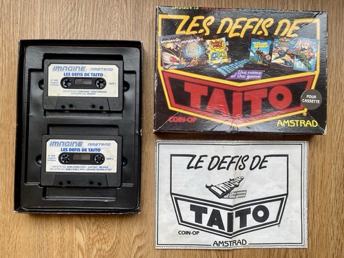 Les defis taito amstrad cpc - defis, de