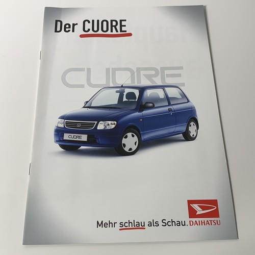 Daihatsu cuore brochure 18p - /,