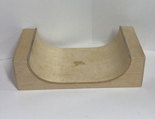 Tech Deck Wood SK8 Parks Real Wood Half Pipe Fingerboard Ramp Spin Master 2011