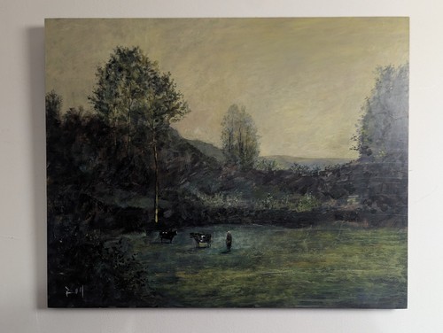 Acrylique sur panneau roy - acrylique, "roy"