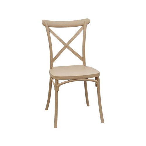 Chaise dossier croisé - chaise,