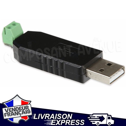 Convertisseur usb vers rs485 - convertisseur,
