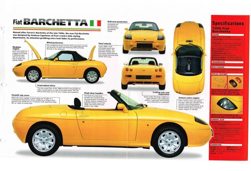 1995 1996 fiat barchetta - /,