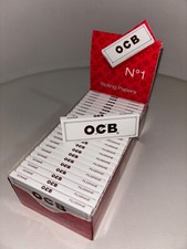 OCB Short Corte Regular Single Single Single Rolling Sheet No.1 50 Packs - NEW