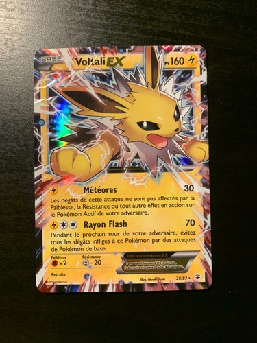 Carte pokémon voltali - carte,