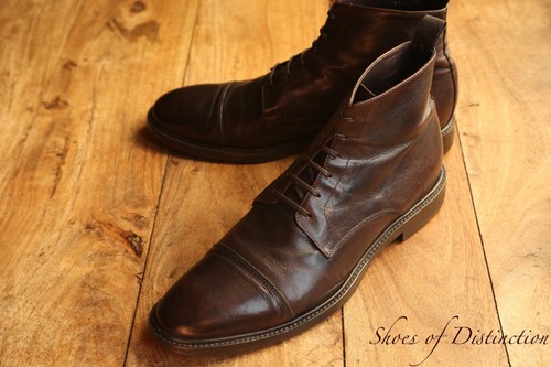 Chaussures bottes derby brogue