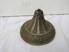 old cast iron foot base lamp