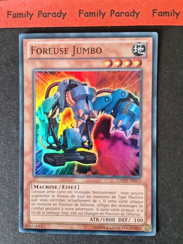 Foreuse jumbo gaov fr015 - jumbo, carte