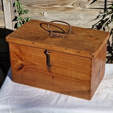 Petite Malle Ancienne En Bois