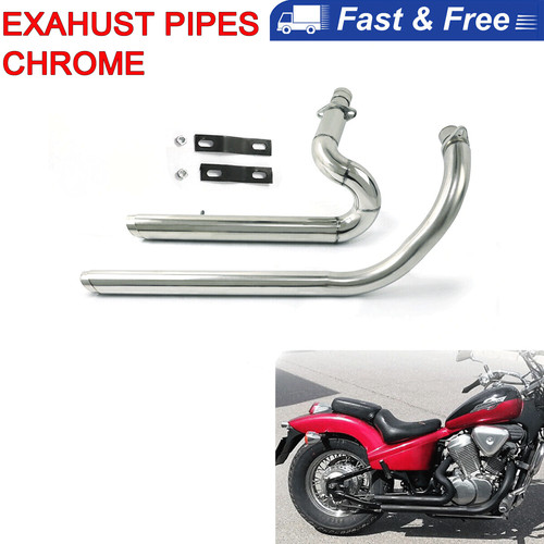 Exhaust pipes system chrome - exhaust,