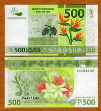 French Pacific Territories, 500 Francs ND (2019) P-5b, UNC
