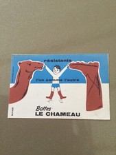 CHAPEAU PUBLICITAIRE PAPIER BOTTES LE CHAMEAU
