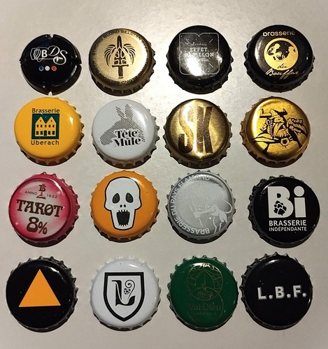 Lot capsules bière - capsules,