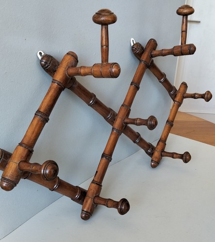 Grand porte manteau bois - grand,