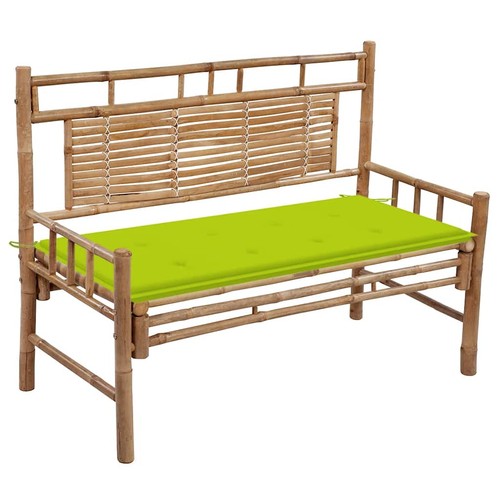 Banc jardin avec coussin - banc,