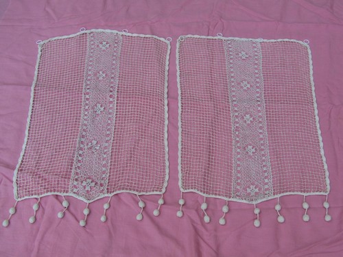 Paire rideau ancien - rideau, en