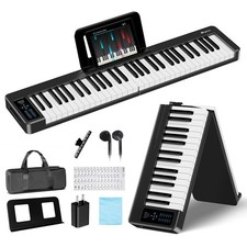 Clavier de piano pliant 61
