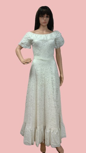 Robe mariée vintage - robe,