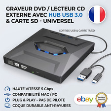 Lecteur Graveur DVD CD Externe
