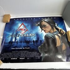 Aeon Flux Original UK Quad Movie Cinema Poster 2005 Charlize Theron
