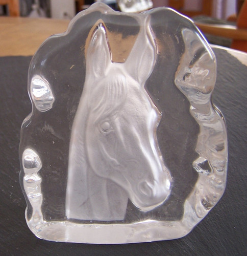 Presse papier verre cristal - presse,