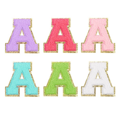 Pièces patchs lettre - lettre, en