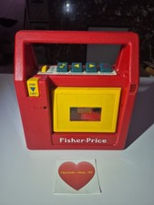 ✅️ Fisher Price Vintage 1980 Portable Cassette Player (Funct. Perfectly)
