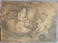 Ecole française fin XVIIIème