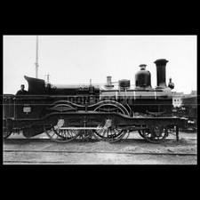 Photo T.000095 STEAM LOCOMOTIVE 641 RAILWAYS BELGIAN STATE STEAM TRAIN