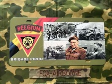 PLAQUE EN ALU COMMEMORATIVE DE