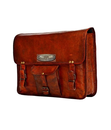 Sacoche moto cuir de - cuir,