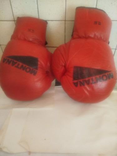 Gants boxe vintage montana - gants,