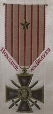 Curiosité: croix de guerre